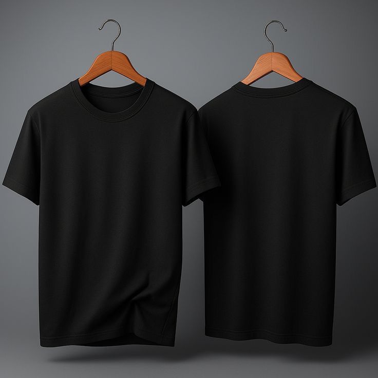 Drop Shoulder Pack of Two (Black & Bottle Green)