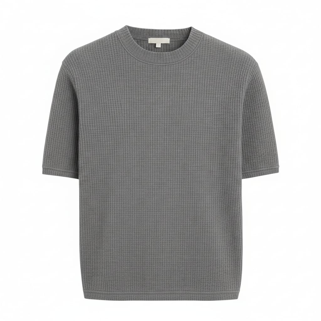 Pack of 9 ( 5 Waffle Knit T-shirts + 4 Shorts )