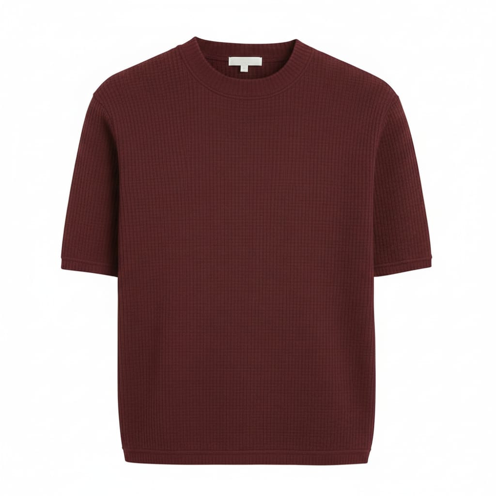 Pack of 9 ( 5 Waffle Knit T-shirts + 4 Shorts )