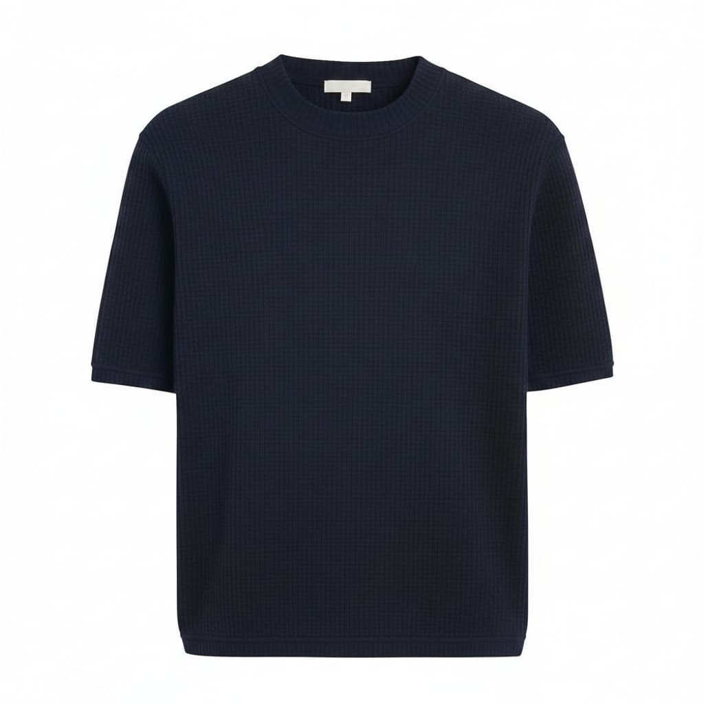 Pack of 9 ( 5 Waffle Knit T-shirts + 4 Shorts )