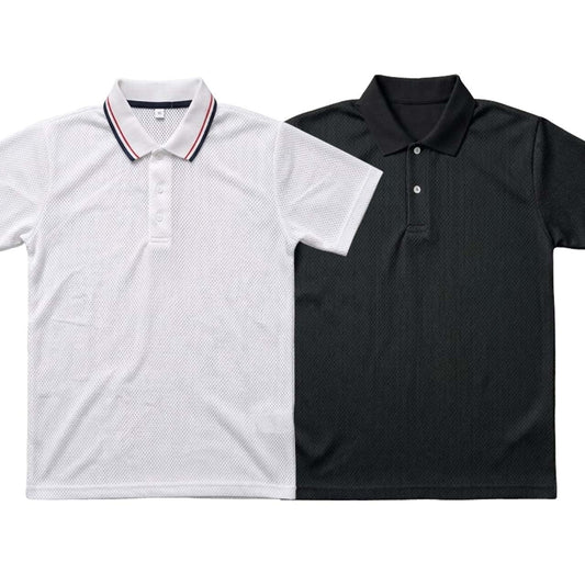 Pack of 2 Polo T-Shirts ( White & Black )